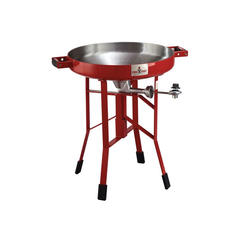 FIREDISC TCGFDM22HRR Cooker, Propane, Carbon Steel Red