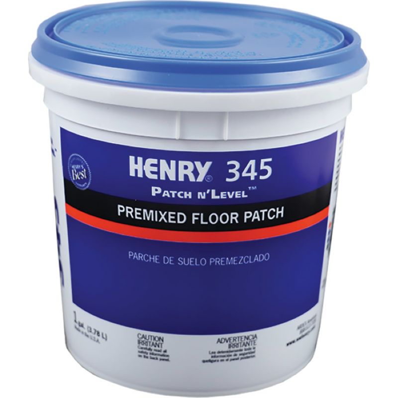 Henry 345 Premixed Patch n&#039;LEVEL Floor Patch &amp; Smoothing Compound Gray, 1 Gal.