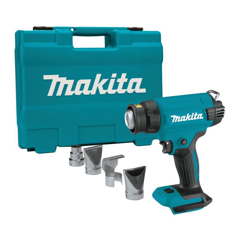 Makita LXT Series XGH02ZK Variable Temperature Heat Gun, Tool Only, 18 V, 6 Ah, 7.1 cfm Air, 1022 deg F