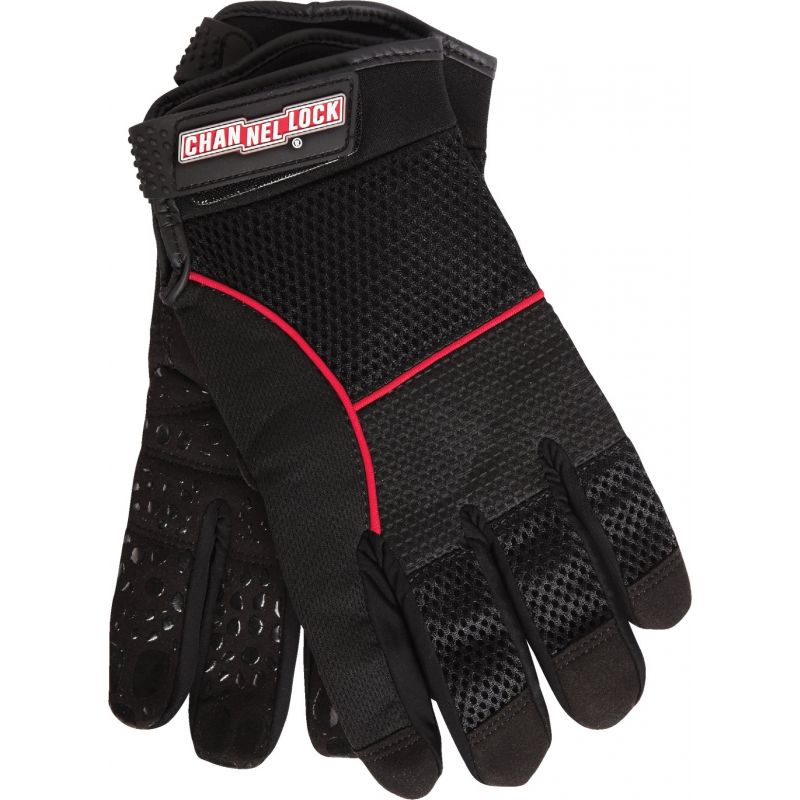 Channellock Utility Grip High Performance Glove XL, Black