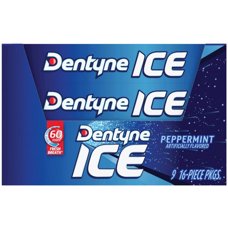 Dentyne Ice Chewing Gum (Pack of 9)