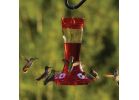 More Birds Garnet Hummingbird Feeder 20 Oz., Red