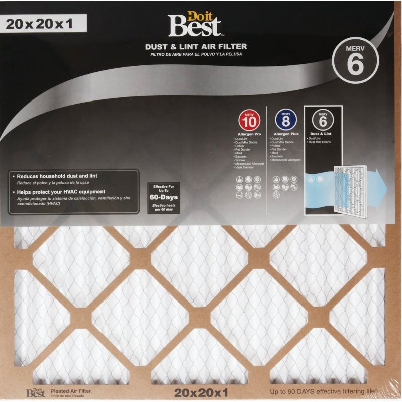 Do it Best Dust &amp; Lint Furnace Filter (Pack of 12)
