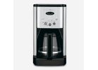 Cuisinart DCC-1200C Coffee Maker, 12 Cups Capacity, 1025 W, Stainless Steel, Automatic Control 12 Cups
