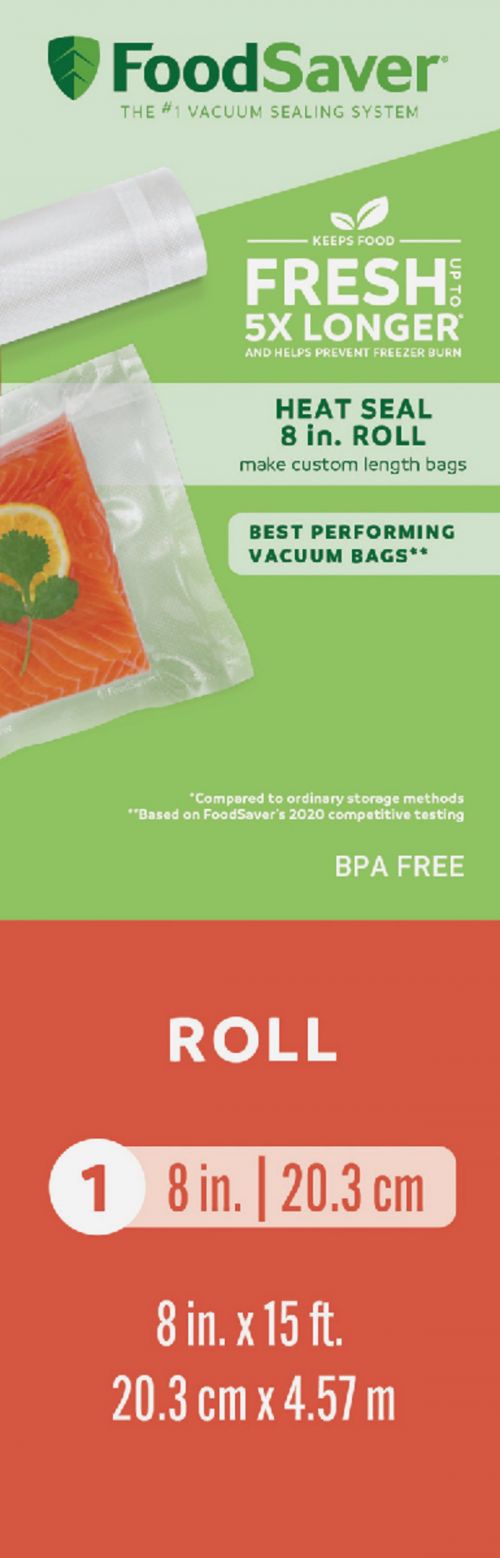 Foodsaver 8 and 11 Vacuum Seal Rolls Multipack | Make Custom-Sized BPA-Free