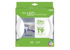 Feit Electric FC12/840/LED LED Bulb, Linear, T9 Lamp, 32 W Equivalent, G10Q Lamp Base, Frosted, Cool White Light (Pack of 4)