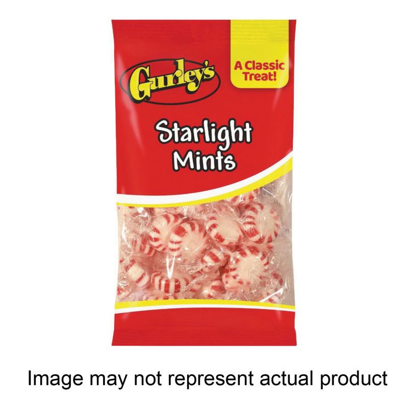 Gurley&#039;s 743795 Candy, Starlight Mint Flavor, 6.5 oz (Pack of 12)
