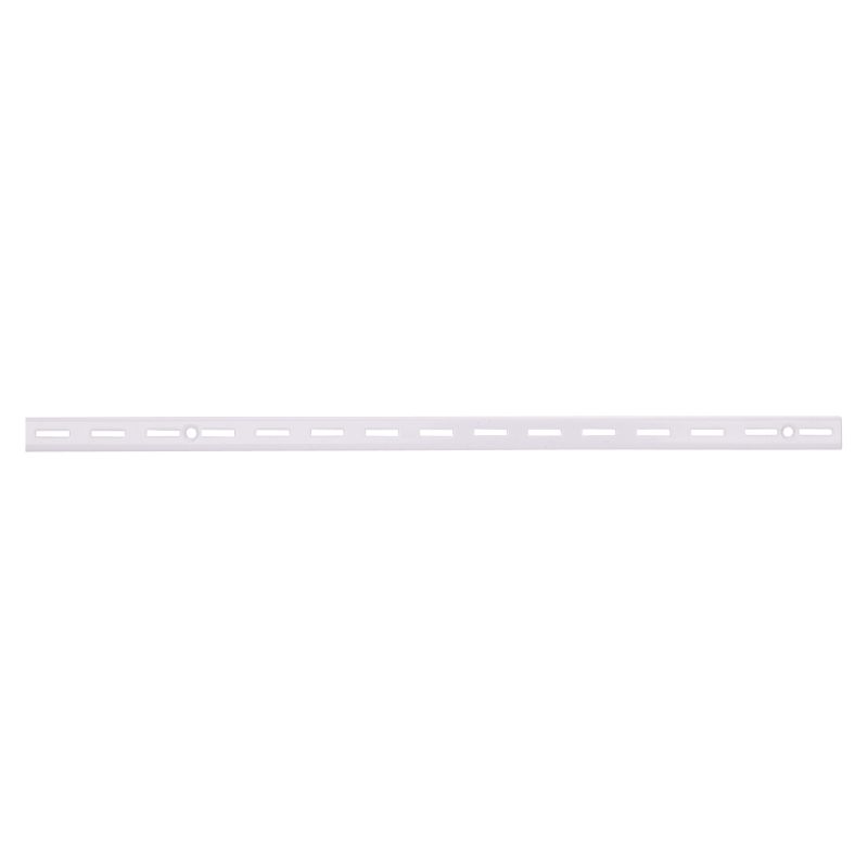 ProSource 25212PHL Shelf Standard, 2 mm Thick Material, 5/8 in W, 36 in H, Steel, White White