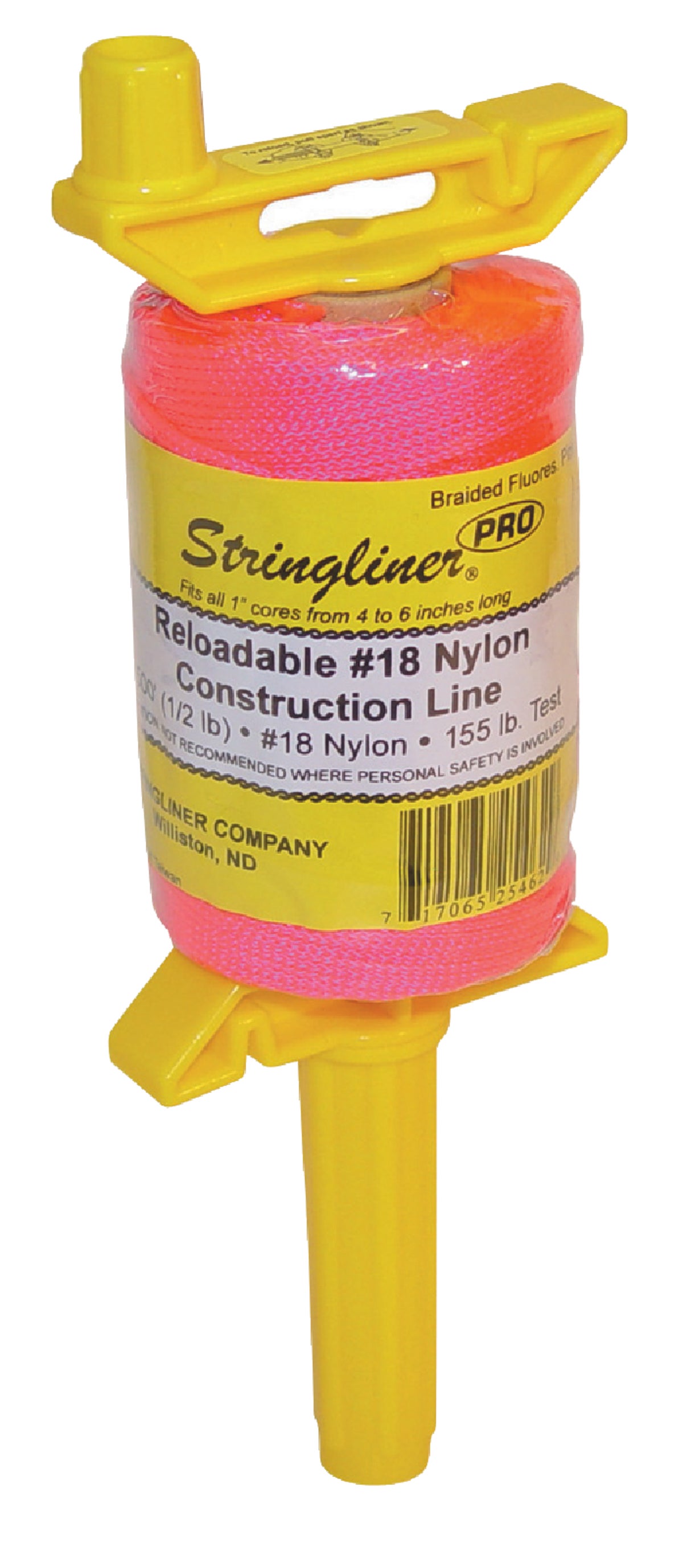 Stringliner LevelWiz 500 Ft. Fluorescent Pink Braided Nylon Mason