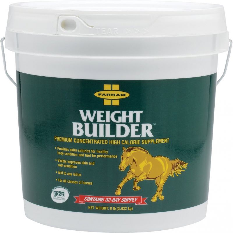 Farnam Weight Builder Horse Feed Supplement 8 Lb.