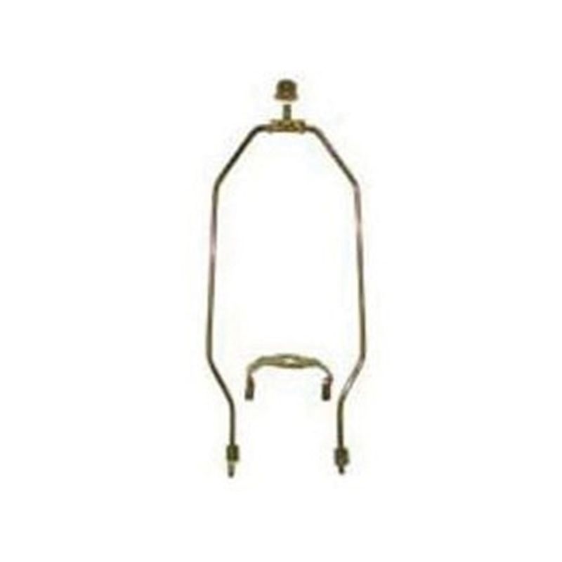 Atron 01249/LA104 Lamp Harp, 10 in L, Metal, Brass Fixture