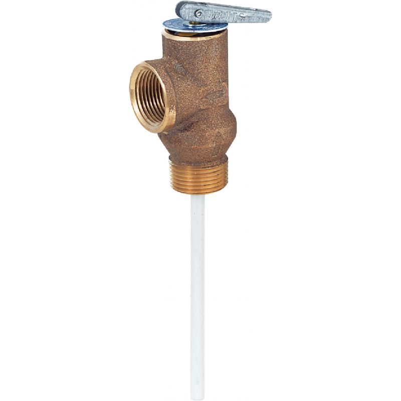Watts Self-Closing T &amp; P Relief Valve 3/4 In. MIPS Inlet And 3/4 In. FIPS Ou