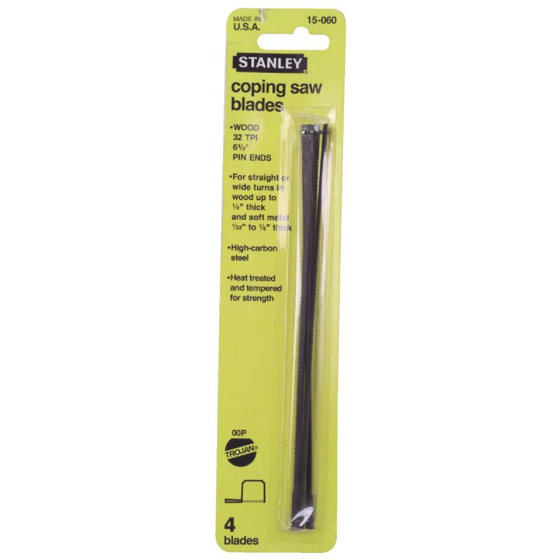 Stanley Coping Saw Blade 6-1/2 In.