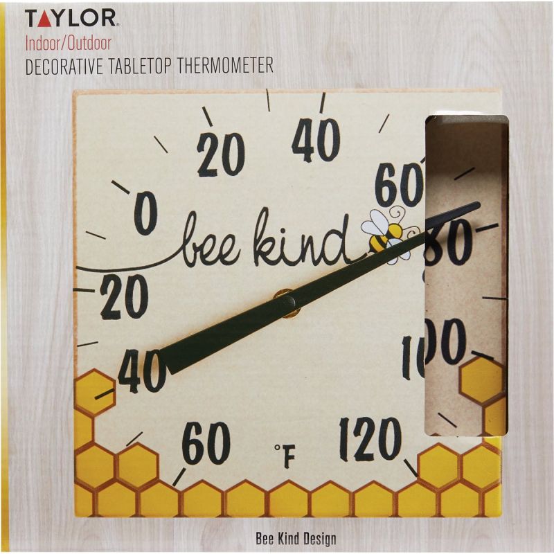 Honeycomb & Bee Wall Thermometer