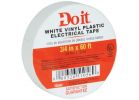 Do it Vinyl Electrical Tape White (Pack of 5)