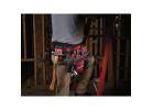 Milwaukee 48-22-8110 Electrician&#039;s Work Belt, 30 to 53 in Waist, Nylon, Black/Red, 29-Pocket Black/Red