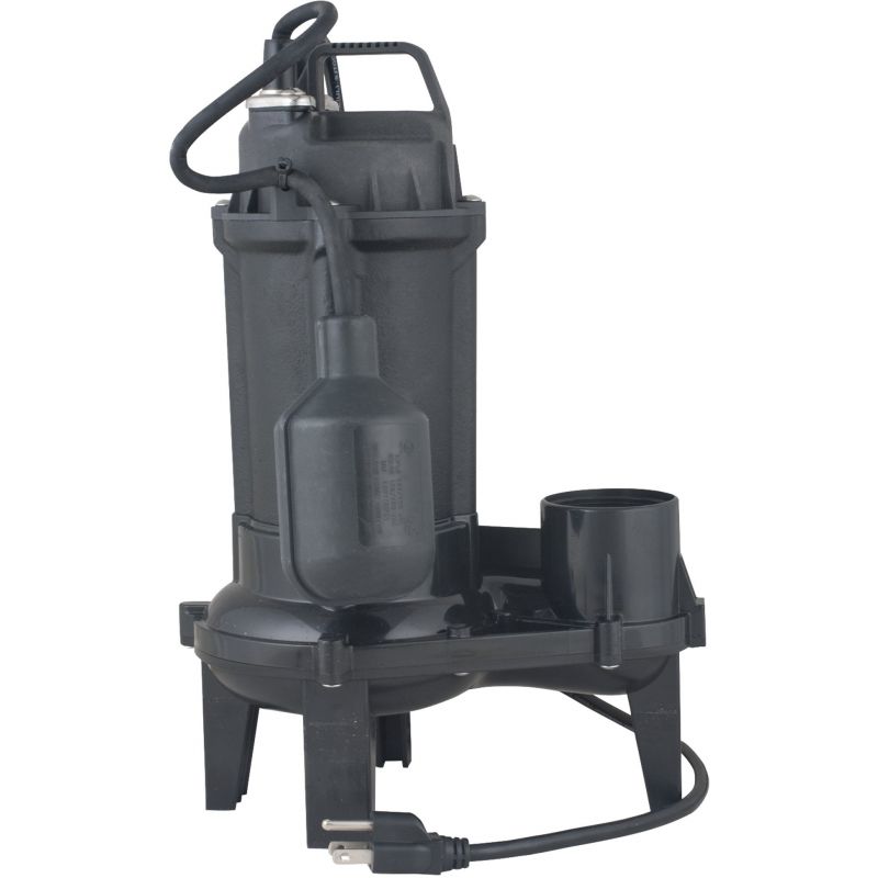 Do it 1/3 HP Cast Iron Sewage Ejector Pump 1/3 H.P., 4560 GPH At 5 Ft.