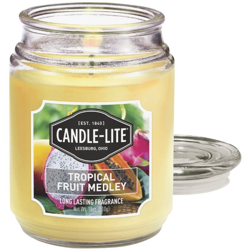 Candle-Lite Everyday Jar Candle 18 Oz., Yellow
