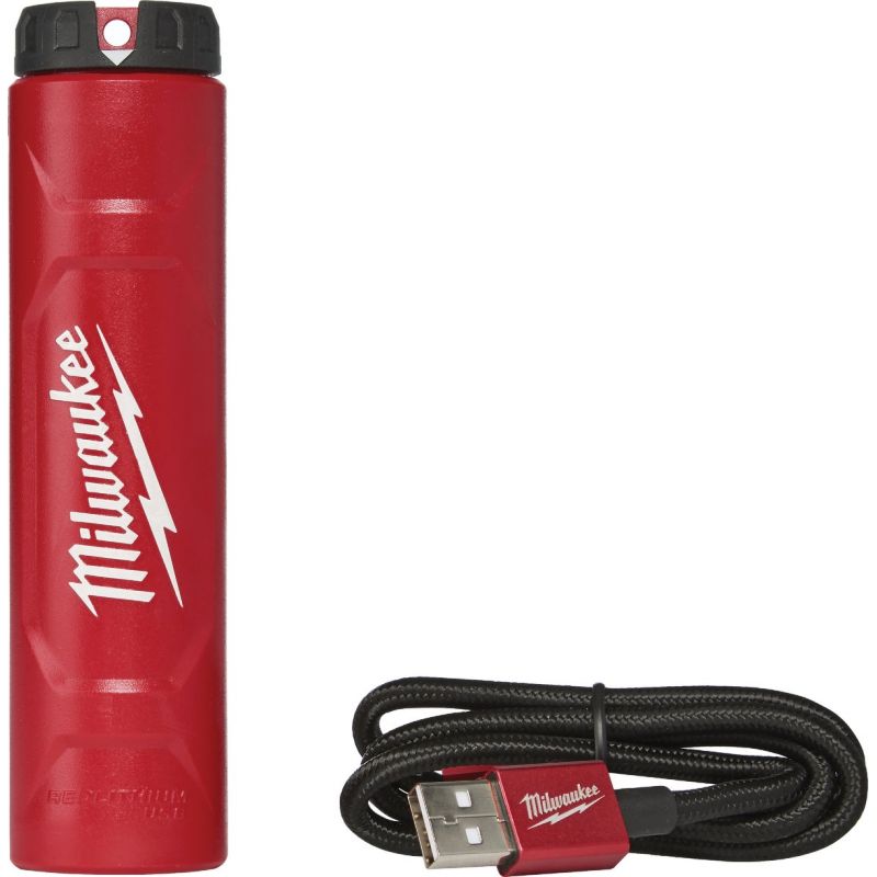 Milwaukee Li-Ion USB Battery Charger Red/Black, 2.1