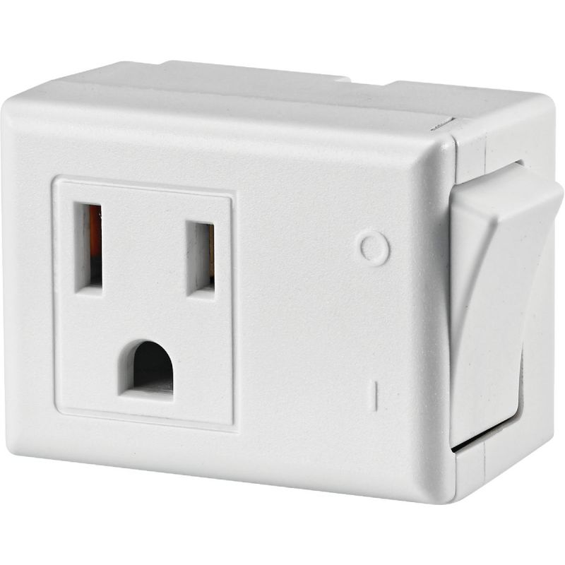 Leviton Plug-In Switch White, 15