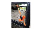 ANCRA SL91 Tie-Down, 1 in W, 15 ft L, Polyester, Bright Orange, 500 lb Working Load, S-Hook End Bright Orange