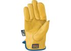 Wells Lamont HydraHyde Cowhide Leather Work Glove XL, Tan
