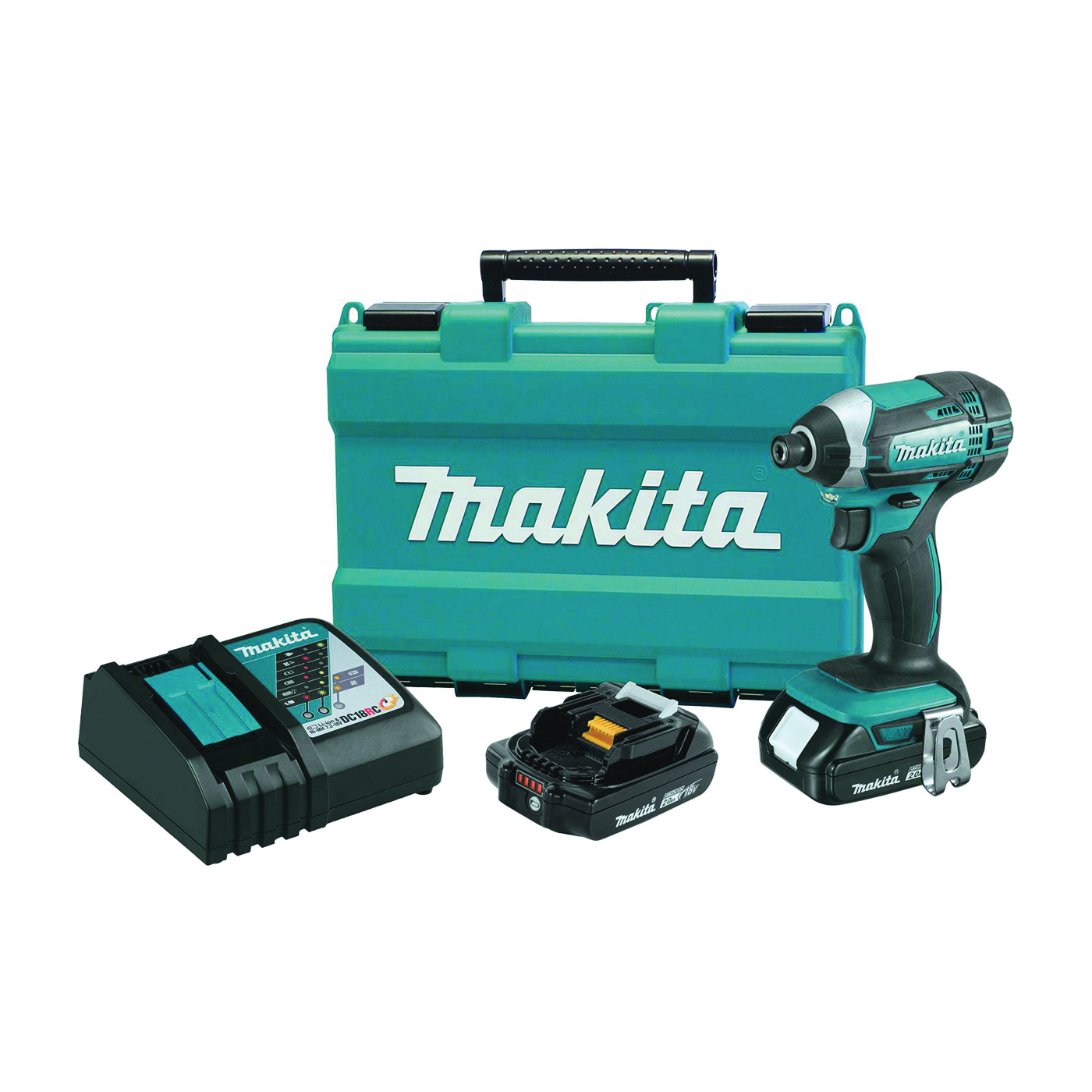 Buy Makita BL1850BDC1 Battery and Charger Starter Pack, 18 V Output, Ah,  45 min Charge, Battery Included: Yes