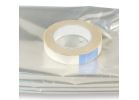 Climaloc CI12285 Insulating Shrink Film, 64 in W, 0.6 mil Thick, 25 ft L, Vinyl, Clear Clear