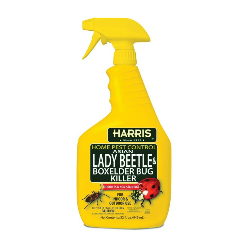 Harris HBXA-32 Beetle Killer, Liquid, Spray Application, 32 oz Clear