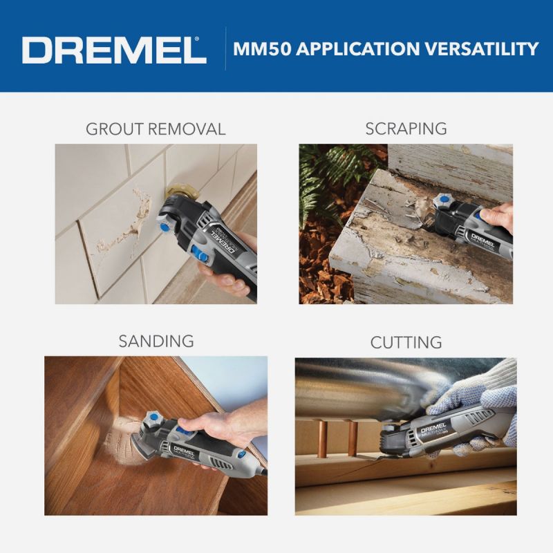Dremel Multi-Max MM50-01 Oscillating Tool Kit 5