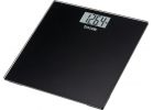 Taylor Digital Black Glass Bath Scale 400 Lb., Black