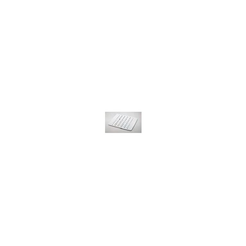 Rubbermaid 1G1706WHT Sink Mat, 12.68 in L, 10.71 in W, 0.35 in Thick, White White