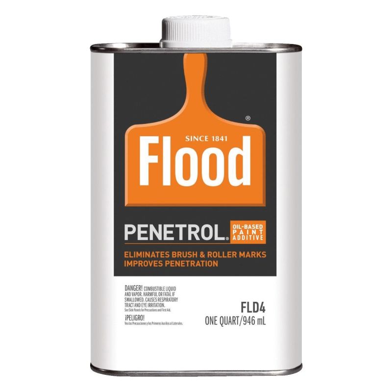 Flood FLD4-04 Paint Additive, Liquid, Hydrocarbon, Clear, 1 qt Clear