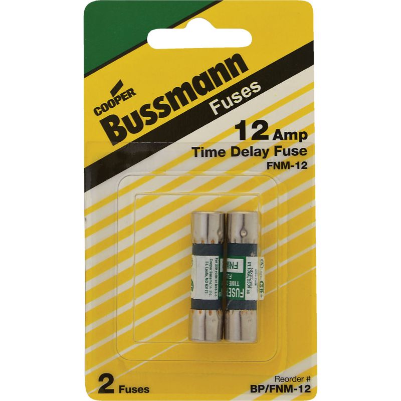 Bussmann Fusetron FNM Cartridge Fuse 12