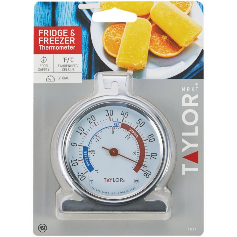 Taylor Classic Freezer Or Refrigerator Kitchen Thermometer