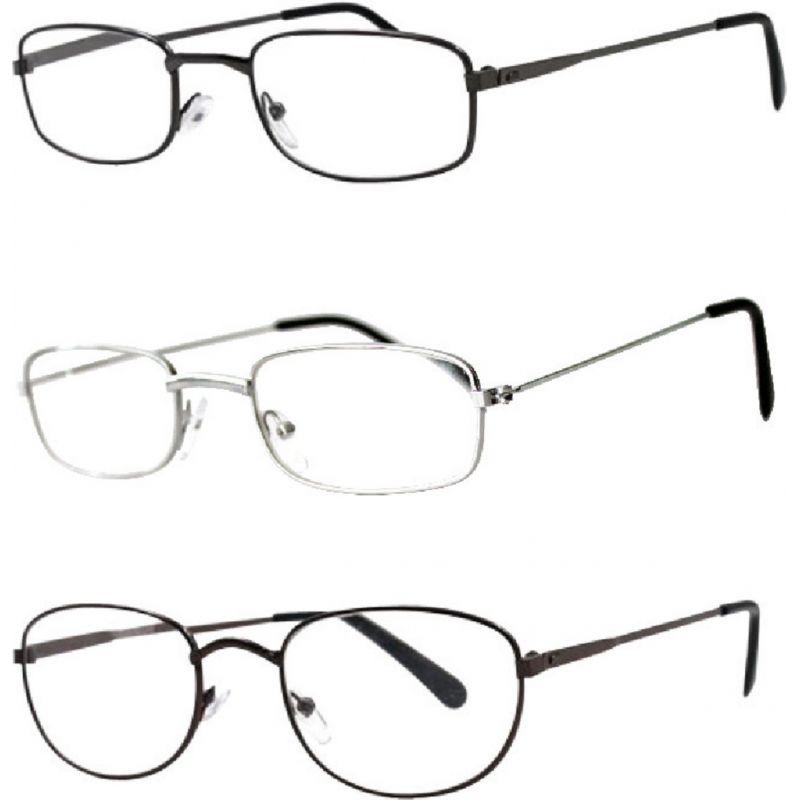 Axiom International Metal Frame Reading Glasses (Pack of 12)