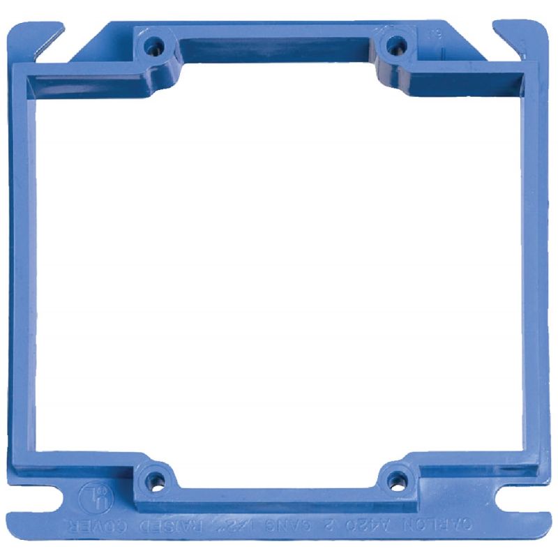 Carlon 5/8 In. 2-Gang Square Raised Cover