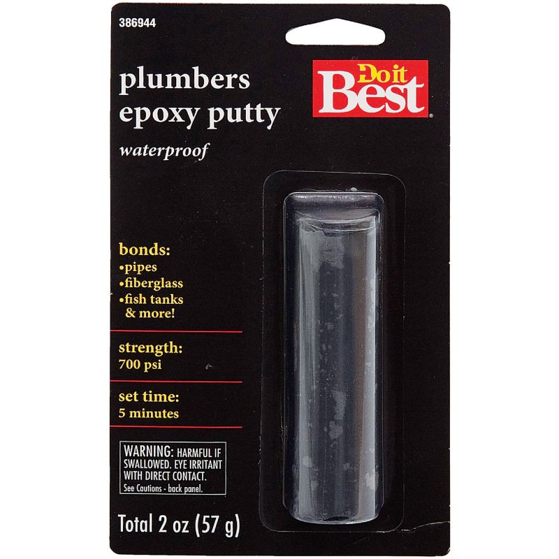 Do it Best Plumber Epoxy Putty 2 Oz., Gray