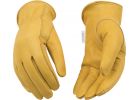 Kinco Men&#039;s Full Grain Cowhide Winter Work Glove L, Golden