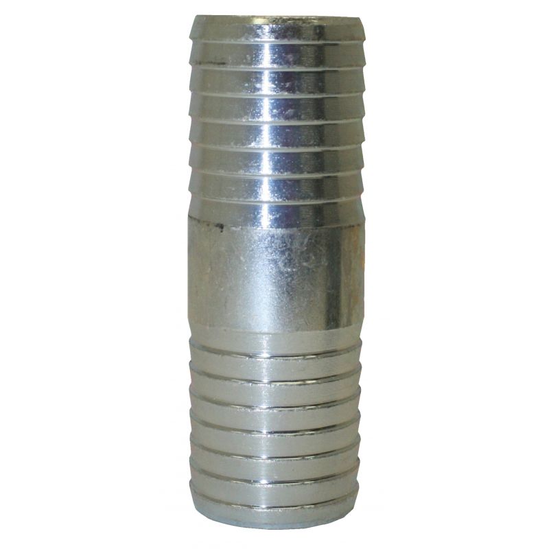 Merrill Barbed Insert Galvanized Coupling 1 In. X 1 In. Barb