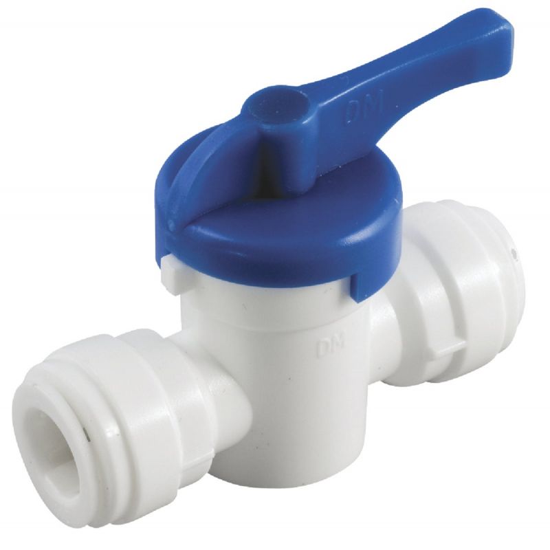 Anderson Metals Plastic Push-in Ball Valve 3/8 In. X 3/8 In.
