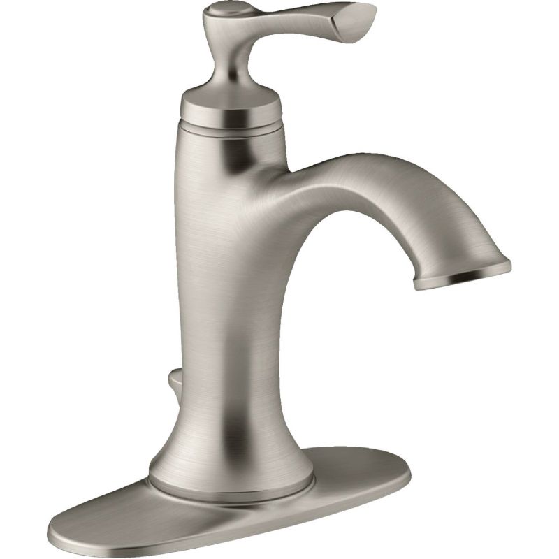 Kohler Elliston 4 In. Centerset Bathroom Faucet with Pop-Up Elliston