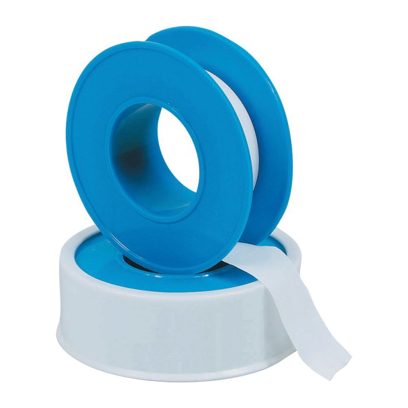 Harvey 17031-144 Thread Seal Tape, 100 in L, 1/2 in W, PTFE, Blue/White Blue/White
