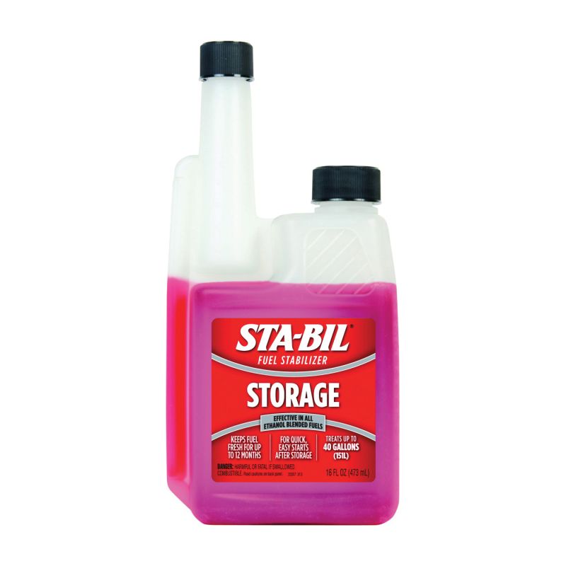 Sta-Bil 22207 Fuel Stabilizer, 16 oz, Bottle Red
