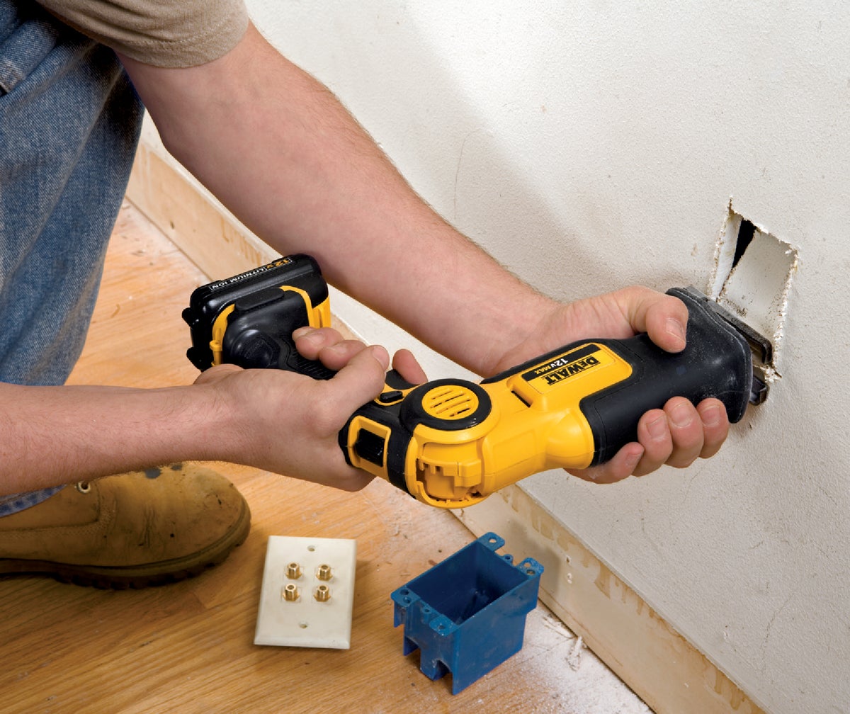 Buy DeWalt 12V MAX Pivoting Lithium Ion Cordless Reciprocating Saw Kit