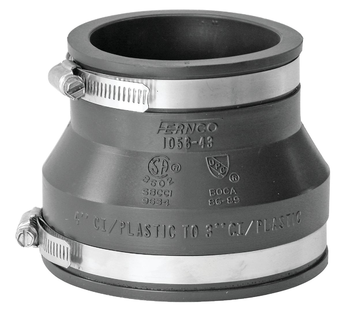 Муфта резиновая. Pipe Coupling. Plastic Coupling 6*6.