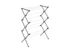Honey-Can-Do DRY-01306 Collapsible Cloth Drying Rack, Steel, Silver, 15 in W, 42 in H, 30 in L Silver