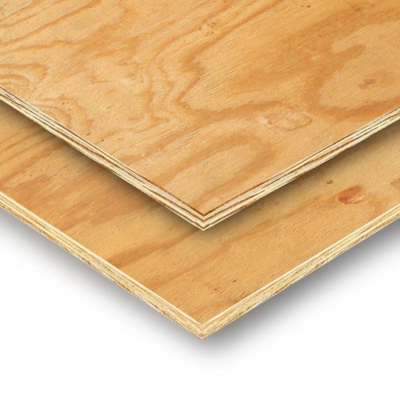 1/2&quot; x 4&#039; x 8&#039; 4 Ply CDX Yellow Pine Plywood