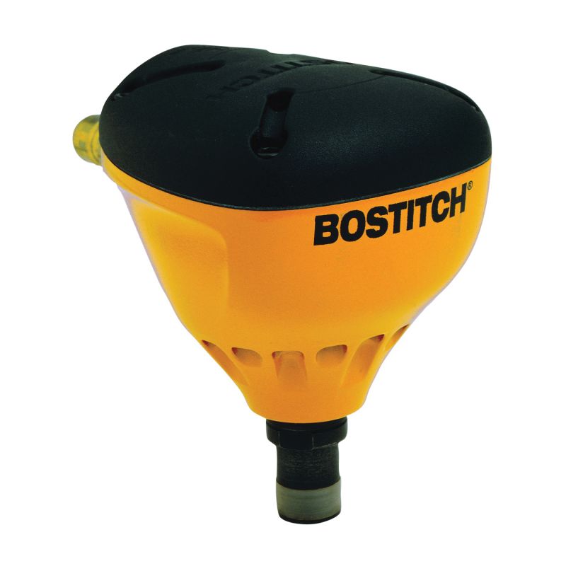 Bostitch PN100K Air Impact Nailer Kit, 1 Magazine, 5 to 70 mm Dia Fastener, 2 to 4 scfm Air Yellow