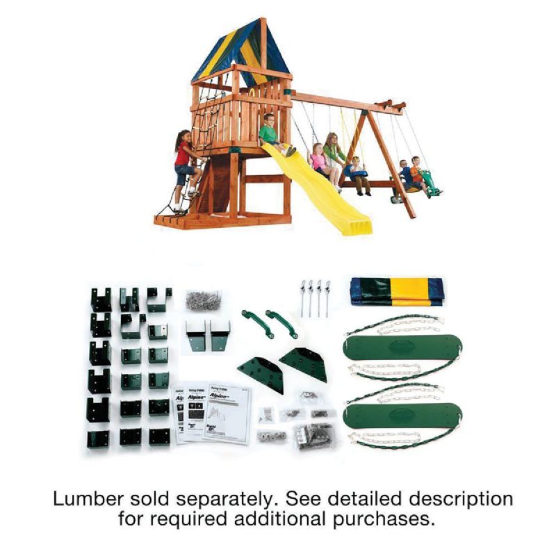 Buy Swing N Slide Alpine Custom Ready-To-Build Swing Set Kit